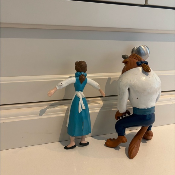 Disney Belle and Beast Figurine Set - Blue and White - Picture 6 of 6